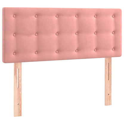Hoofdbord Led Fluweel 100 x 5 x 78/88 cm Roze