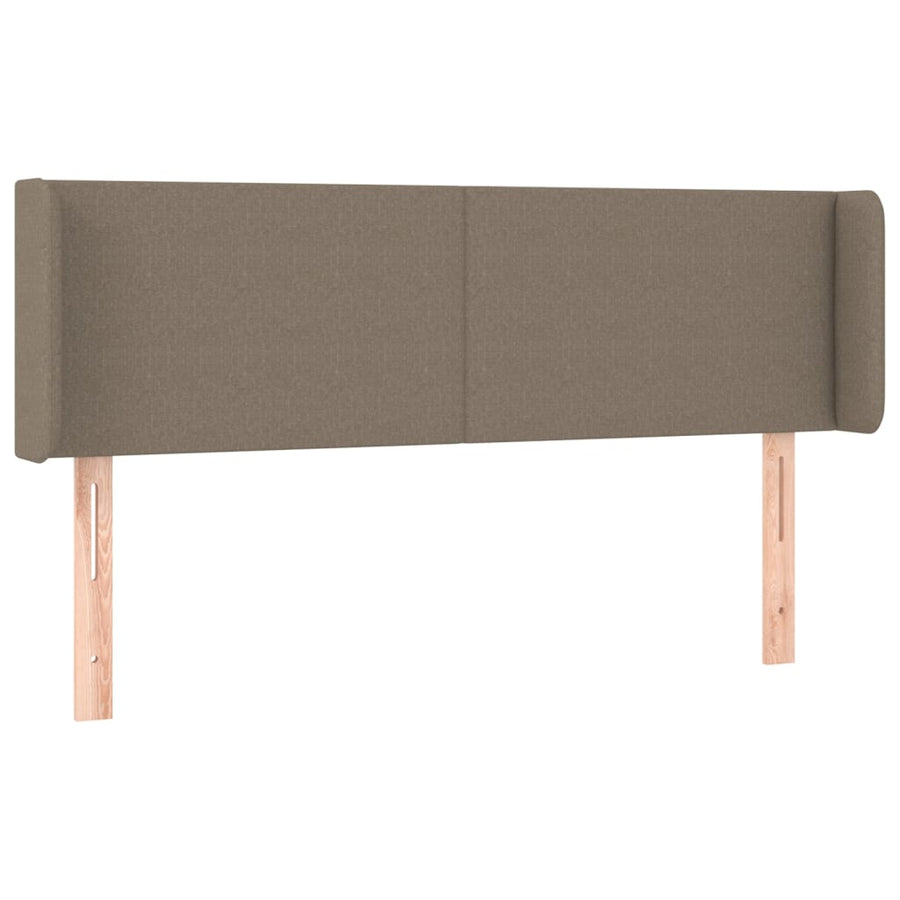Hoofdbord LED 147x16x78/88 cm stof taupe 147 x 16 x 78/88 cm Taupe