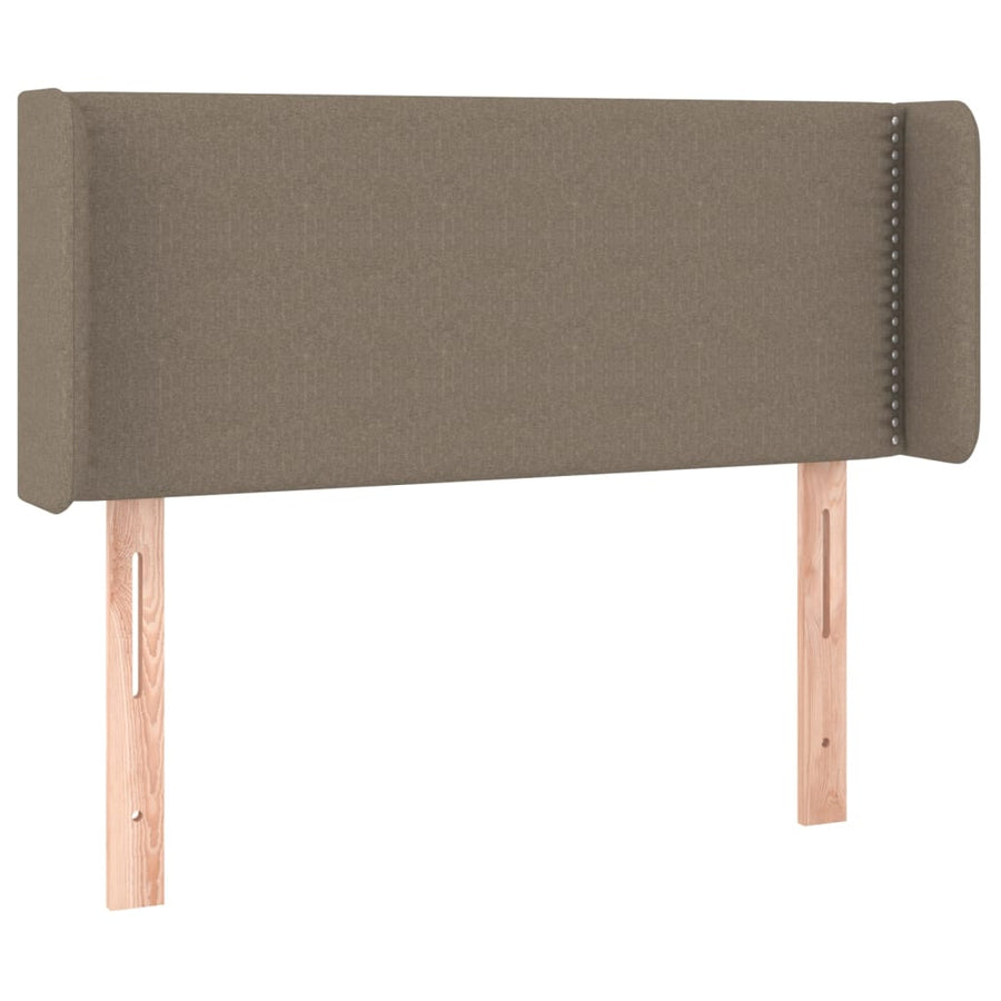 Hoofdbord Led Stof Taupe 93 x 16 x 78/88 cm