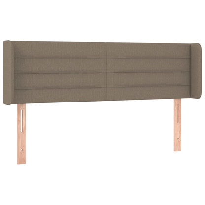 Hoofdbord LED 147x16x78/88 cm stof taupe 147 x 16 x 78/88 cm Taupe