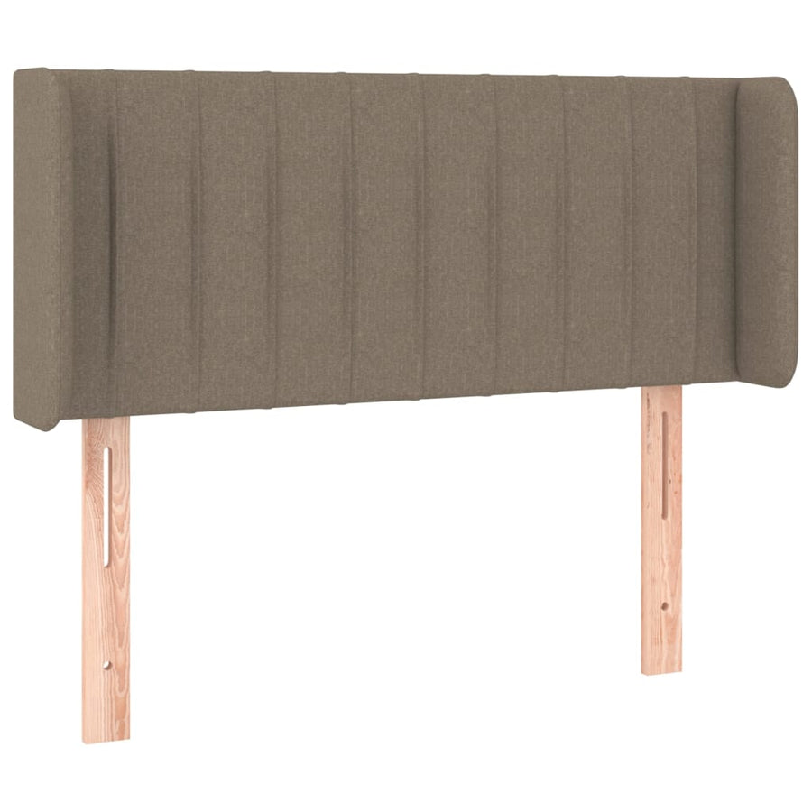 Hoofdbord Led Stof 93 x 16 x 78/88 cm Taupe