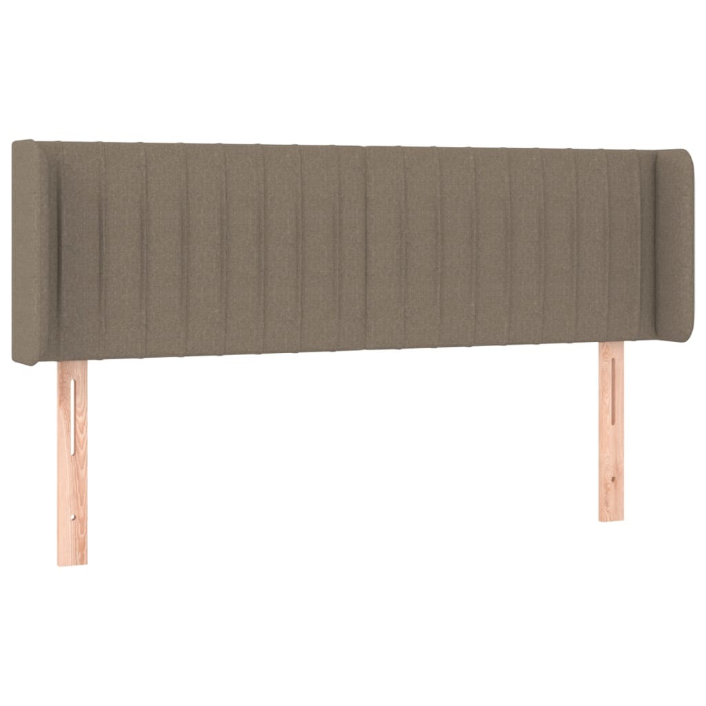 Hoofdbord Led Stof 147 x 16 x 78/88 cm Taupe