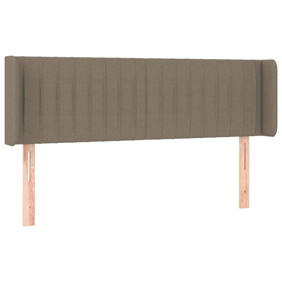 Hoofdbord Led Stof 147 x 16 x 78/88 cm Taupe