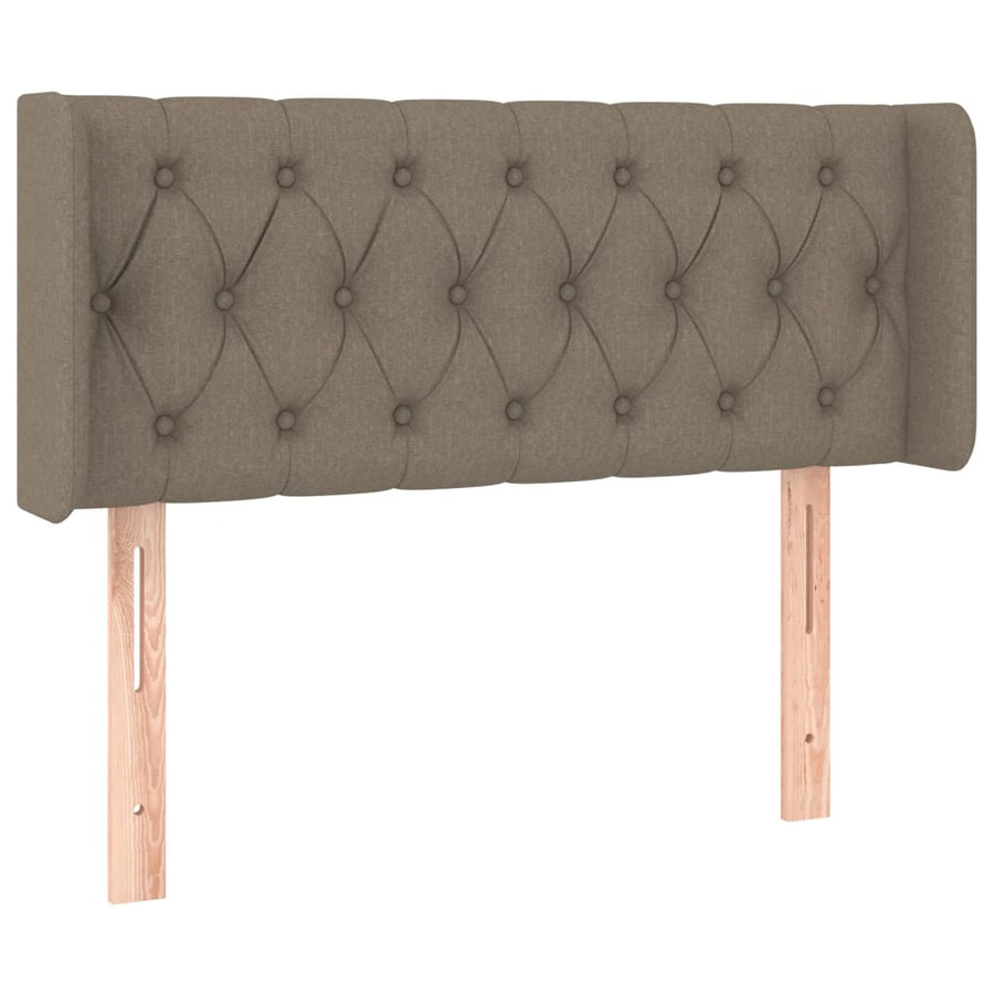 Hoofdbord Led Stof Taupe 1 103 x 16 x 78/88 cm