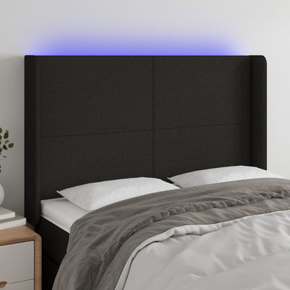 Hoofdbord Led 183X16X78/88 Cm Stof Taupe