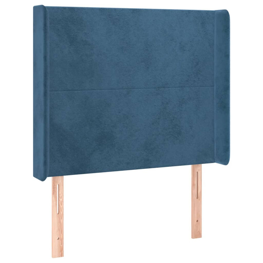 Hoofdbord Led Fluweel 83 x 16 x 118/128 cm