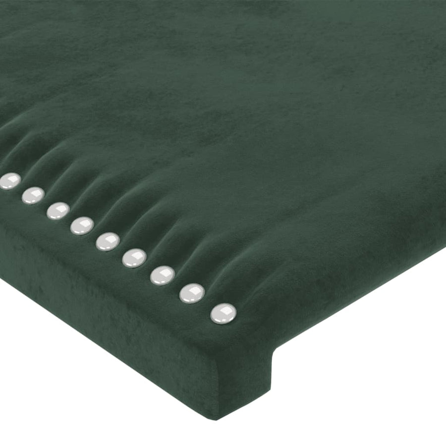 Hoofdbord Led Fluweel 93 x 16 x 118/128 cm