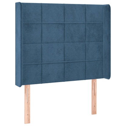 Hoofdbord Led Fluweel 103 x 16 x 118/128 cm