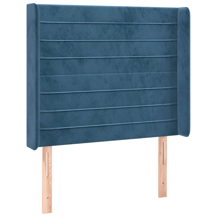 Hoofdbord Led Fluweel 83 x 16 x 118/128 cm