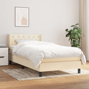 Boxspring met matras 80x200 cm crème