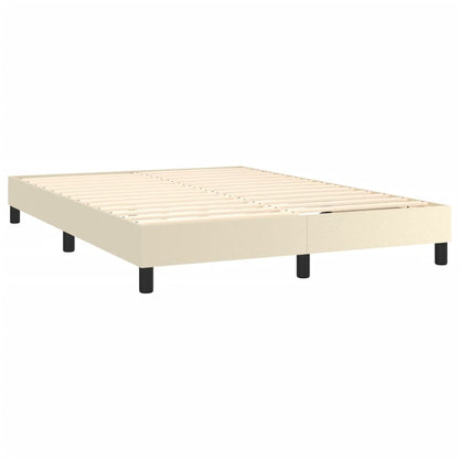 Boxspring Met Matras Kunstleer Kleurig 140 x 200 cm