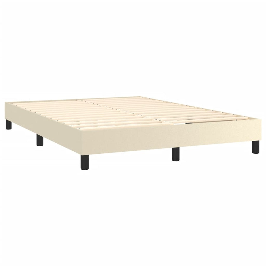 Boxspring Met Matras Kunstleer Kleurig 140 x 200 cm