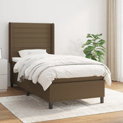 Boxspring met matras 80x200 cm donkerbruin