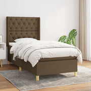 Boxspring met matras 80x200 cm donkerbruin