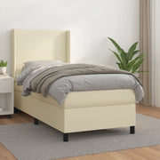 Boxspring met matras 80x200 cm kunstleer