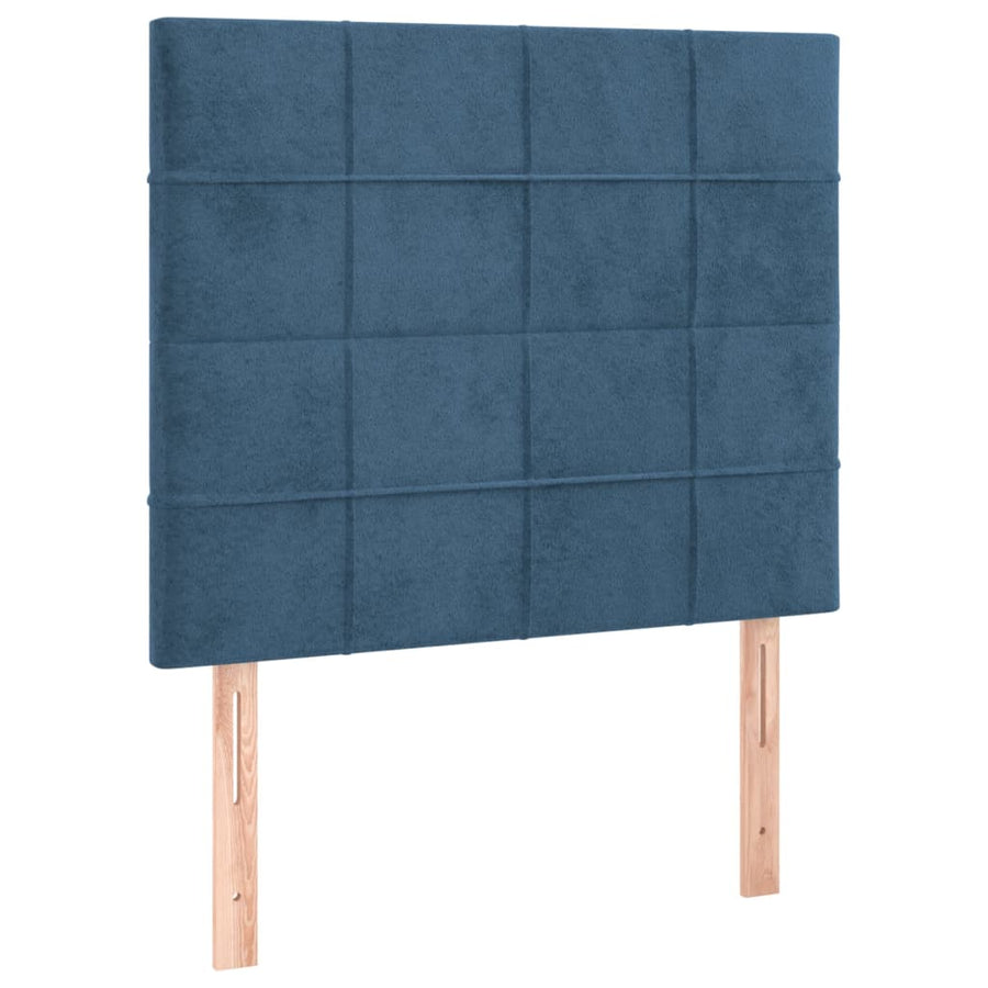 Boxspring Met Matras Fluweel 90 x 190 cm