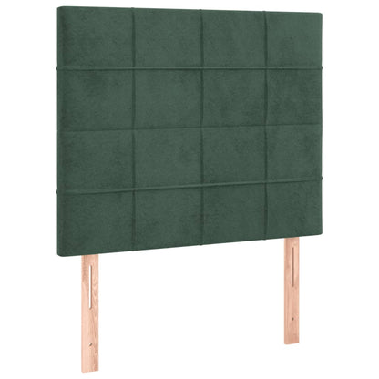 Boxspring Met Matras Fluweel 90 x 200 cm