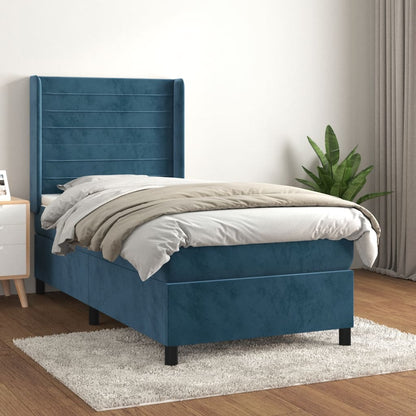 Boxspring Met Matras Fluweel 80 x 200 cm