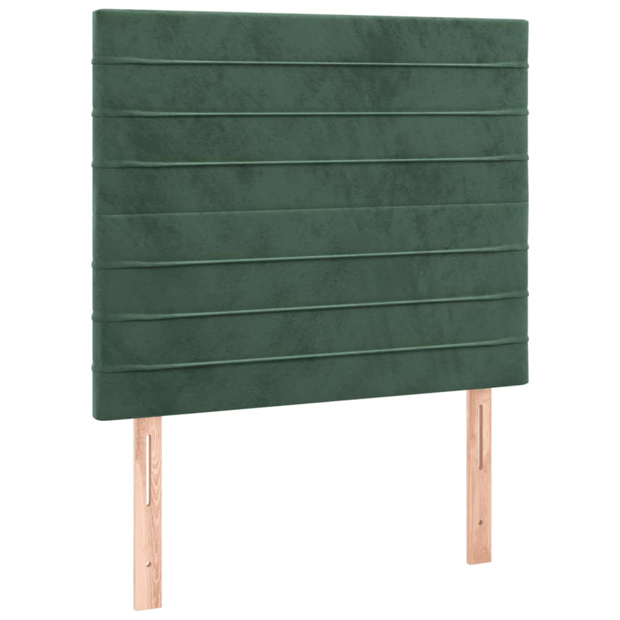 Boxspring Met Matras Fluweel 90 x 200 cm