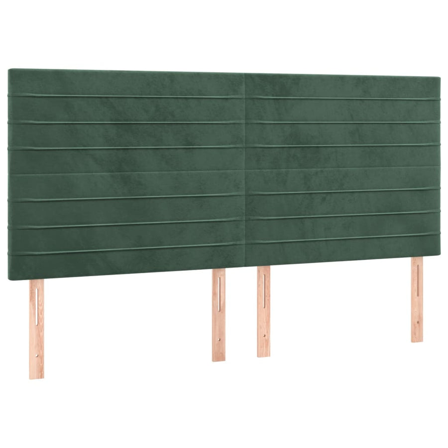 Boxspring Met Matras Fluweel 160 x 200 cm