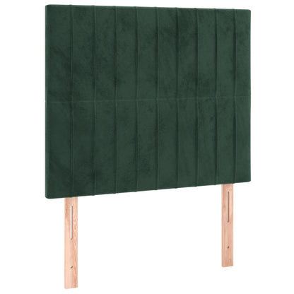 Boxspring Met Matras Fluweel 100 x 200 cm