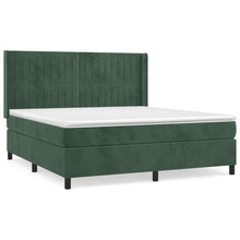 Boxspring Met Matras Fluweel 180 x 200 cm