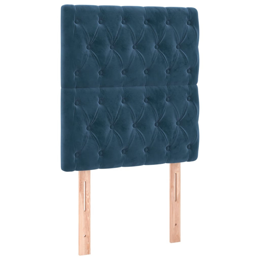 Boxspring Met Matras Fluweel 80 x 200 cm