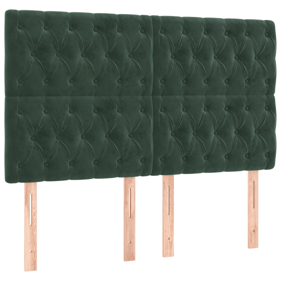 Boxspring Met Matras Fluweel 160 x 200 cm