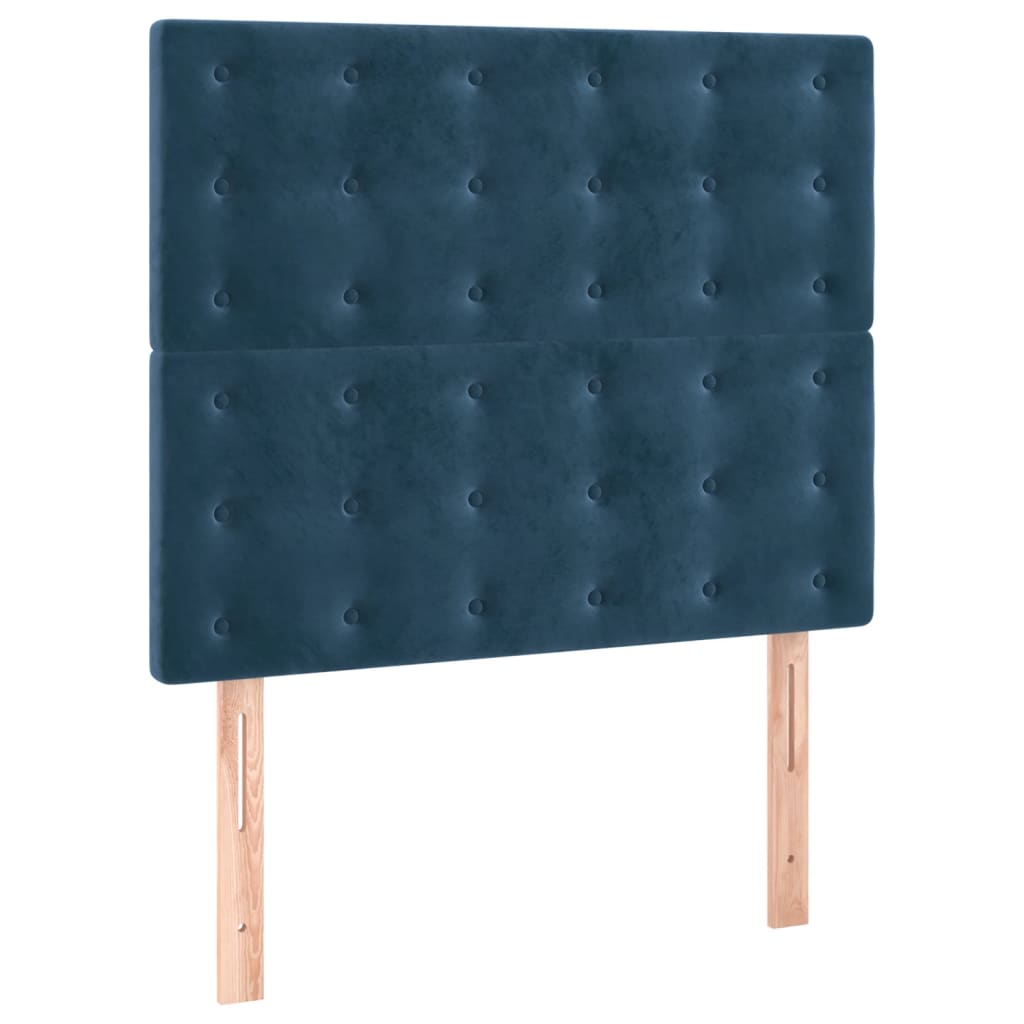 Boxspring Met Matras Fluweel 90 x 190 cm