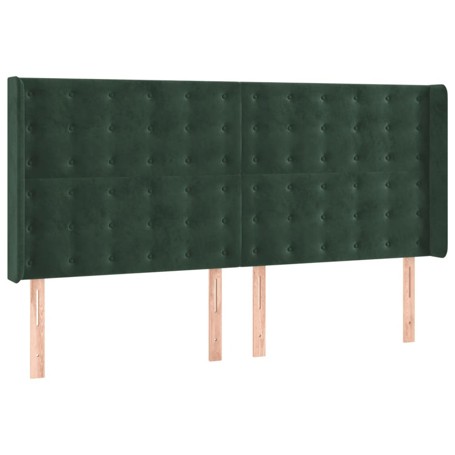 Boxspring Met Matras Fluweel 180 x 200 cm