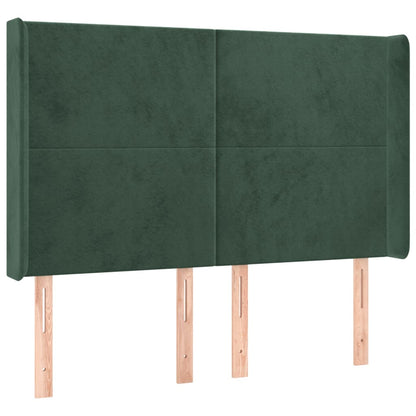 Boxspring Met Matras En Led Fluweel 140 x 190 cm