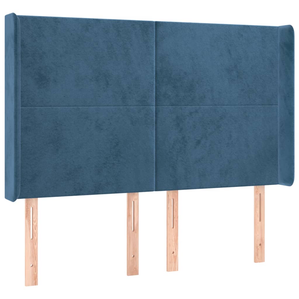 Boxspring Met Matras En Led Fluweel 140 x 200 cm