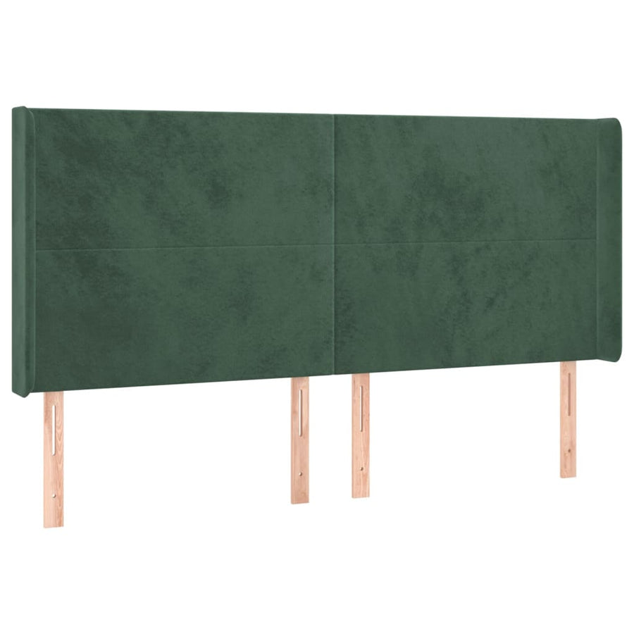 Boxspring Met Matras En Led Fluweel 160 x 200 cm