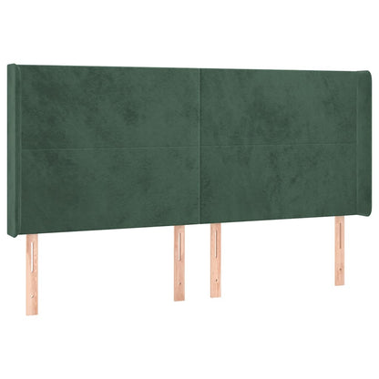 Boxspring Met Matras En Led Fluweel 180 x 200 cm
