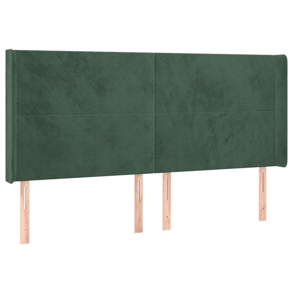 Boxspring Met Matras En Led Fluweel 200 x 200 cm
