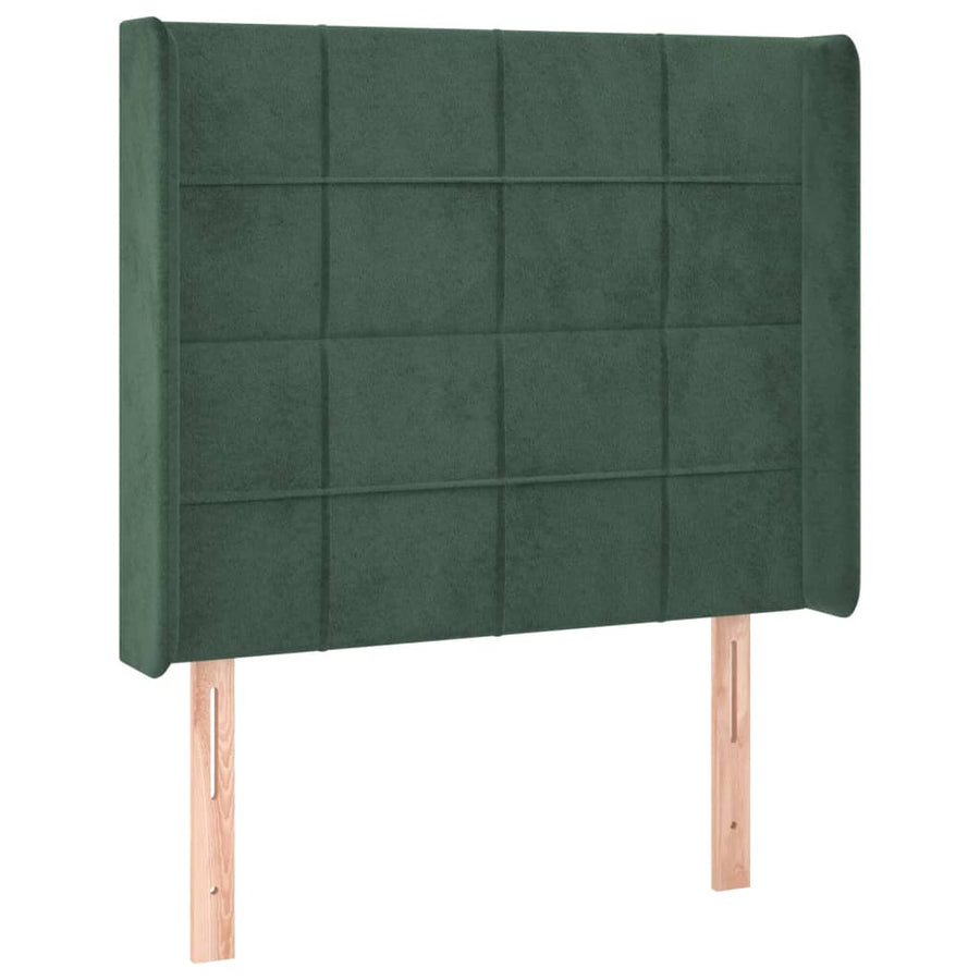 Boxspring Met Matras En Led Fluweel 90 x 190 cm