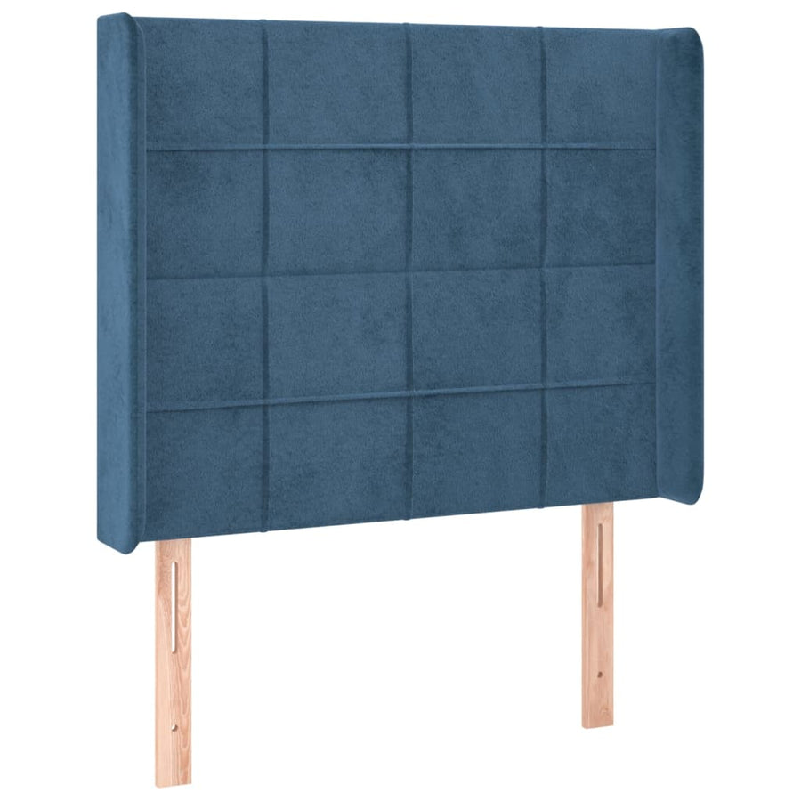 Boxspring Met Matras En Led Fluweel 90 x 190 cm