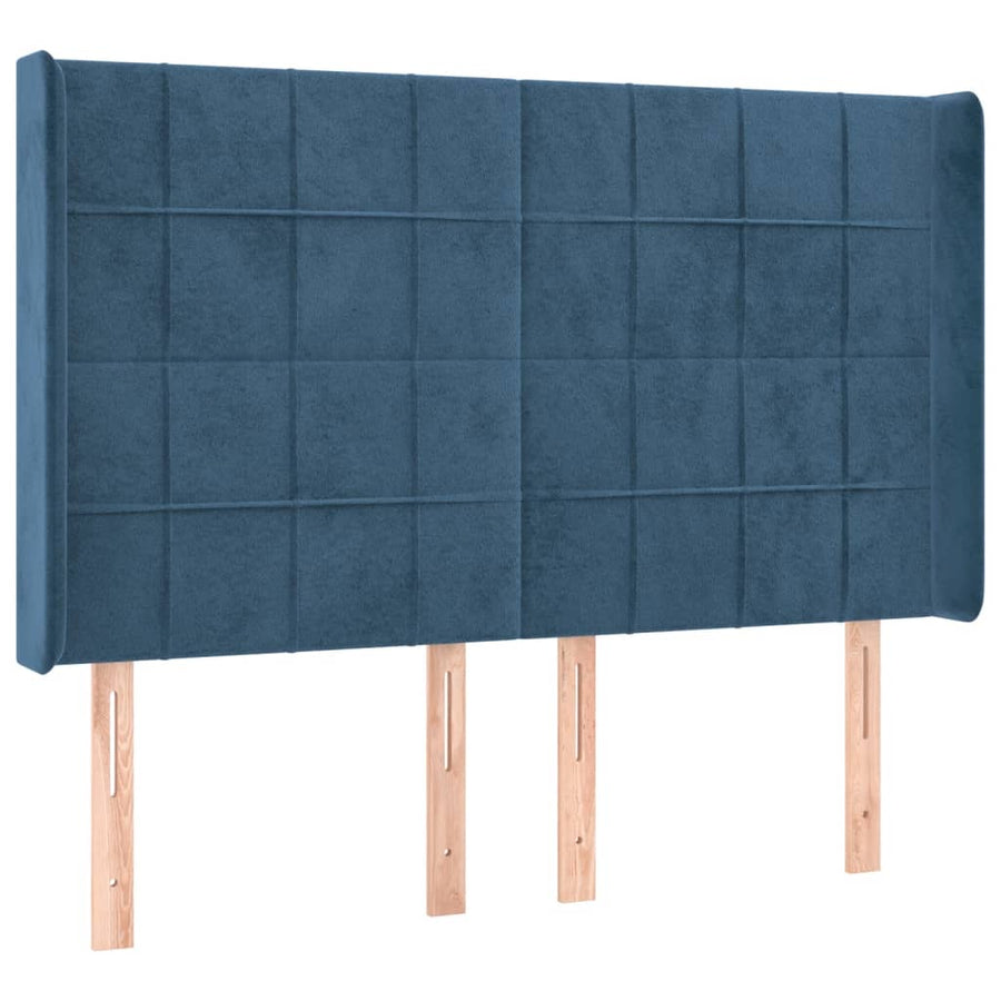 Boxspring Met Matras En Led Fluweel 140 x 190 cm