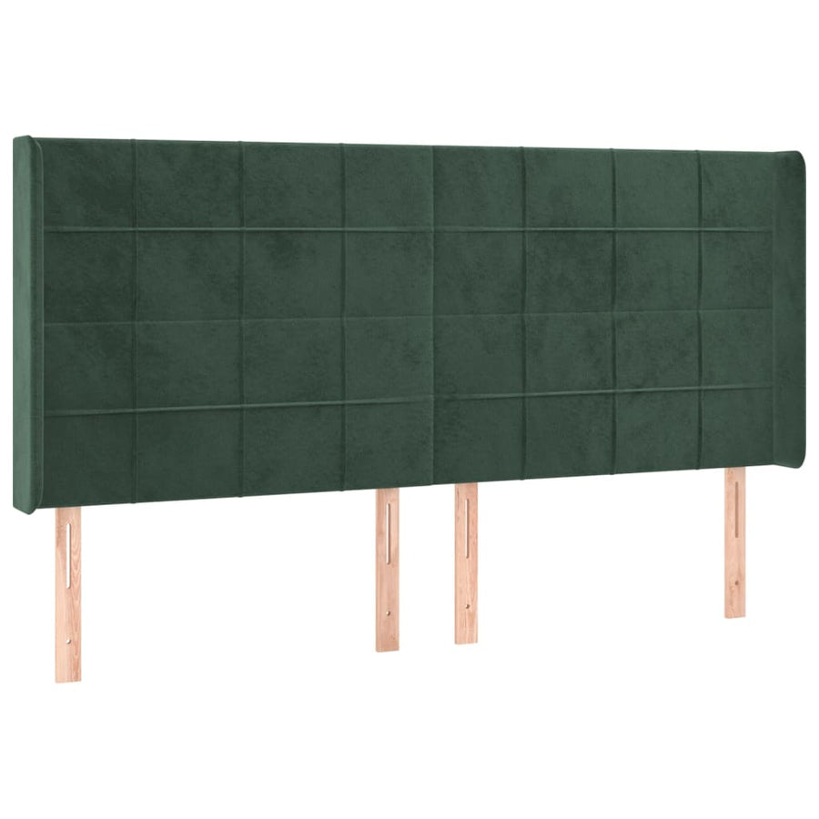 Boxspring Met Matras En Led Fluweel 160 x 200 cm