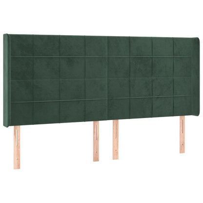 Boxspring Met Matras En Led Fluweel 200 x 200 cm