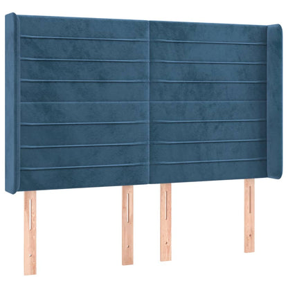Boxspring Met Matras En Led Fluweel 140 x 200 cm