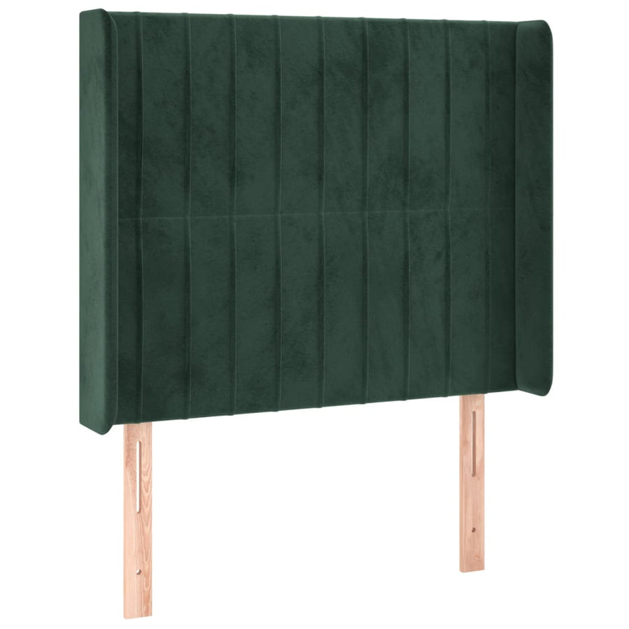 Boxspring Met Matras En Led Fluweel 80 x 200 cm