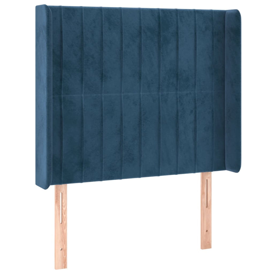 Boxspring Met Matras En Led Fluweel 90 x 190 cm