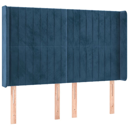 Boxspring Met Matras En Led Fluweel 140 x 190 cm