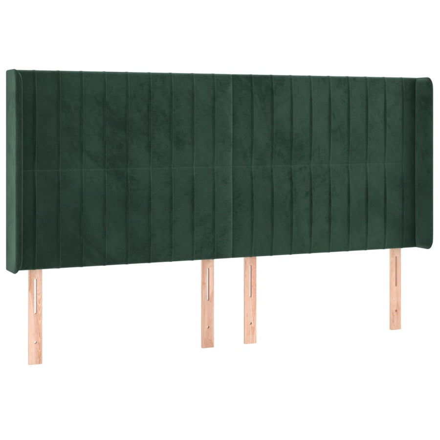 Boxspring Met Matras En Led Fluweel 160 x 200 cm