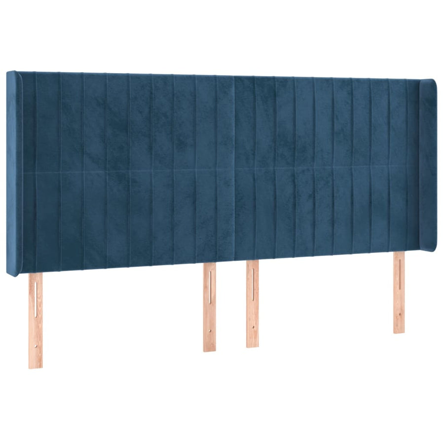 Boxspring Met Matras En Led Fluweel 200 x 200 cm