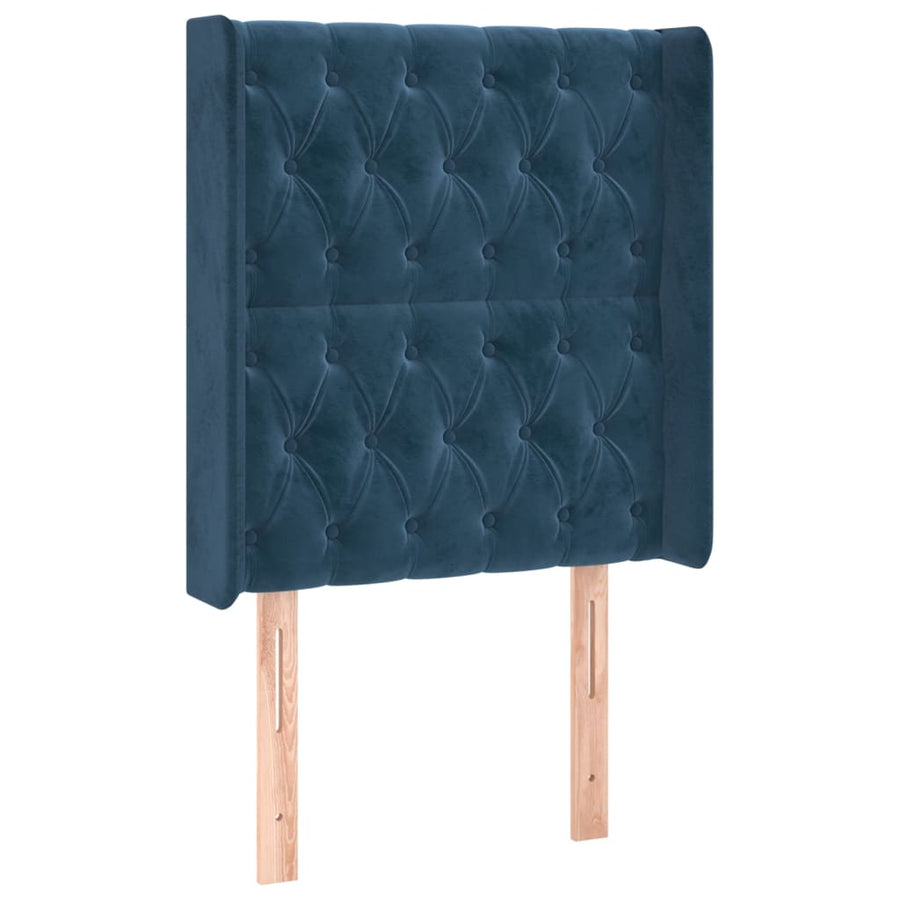 Boxspring Met Matras En Led Fluweel 80 x 200 cm