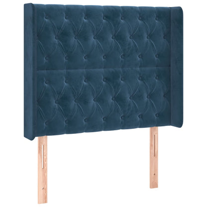 Boxspring Met Matras En Led Fluweel 90 x 190 cm