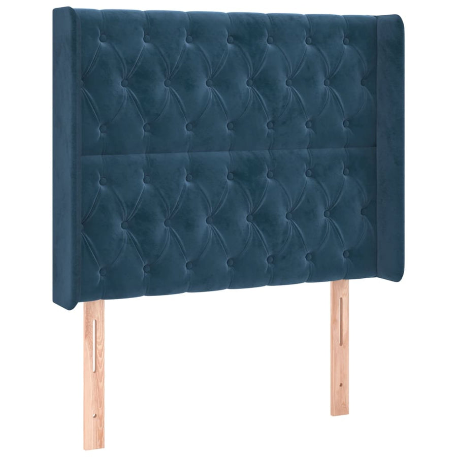 Boxspring Met Matras En Led Fluweel 90 x 200 cm