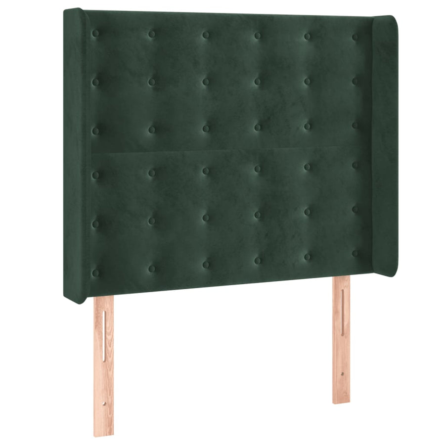 Boxspring Met Matras En Led Fluweel 80 x 200 cm
